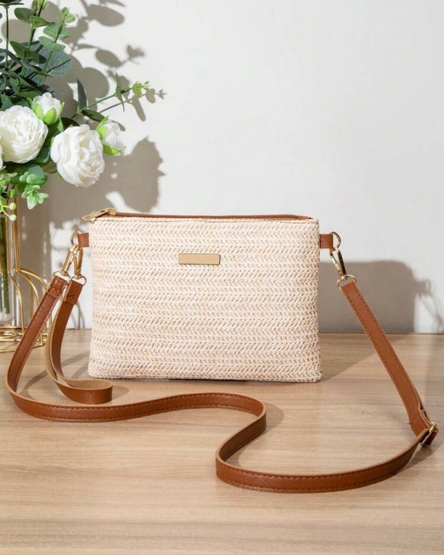 Bolsa de Paja Tejida Primavera/Verano
