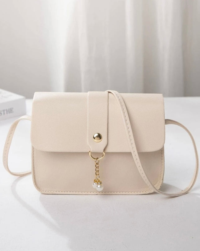 Bolso Pequeño Color Beige