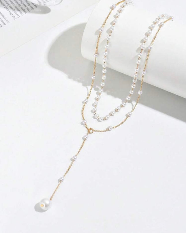 Collar Doble Forma “Y”