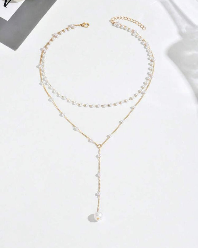 Collar Doble Forma “Y”