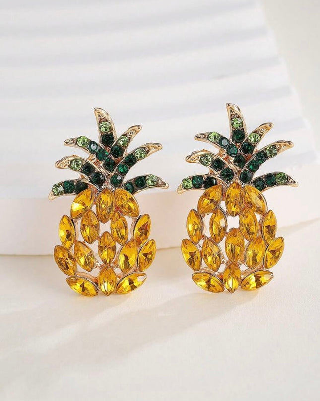 Pendientes con Diseño de Piñas