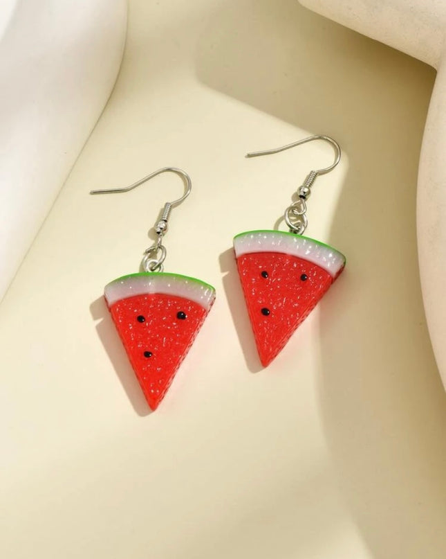 Aretes Diseño de Sandía