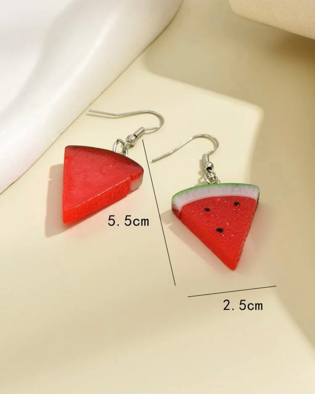 Aretes Diseño de Sandía