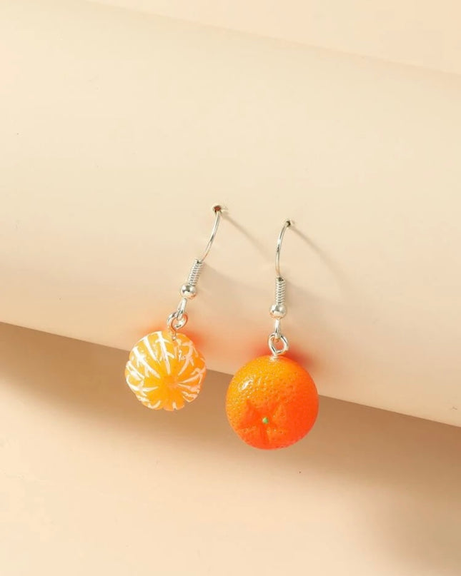 Aretes Colgantes de Mandarinas