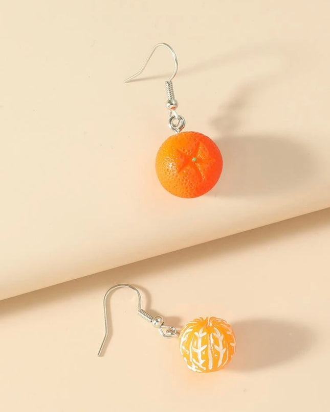 Aretes Colgantes de Mandarinas