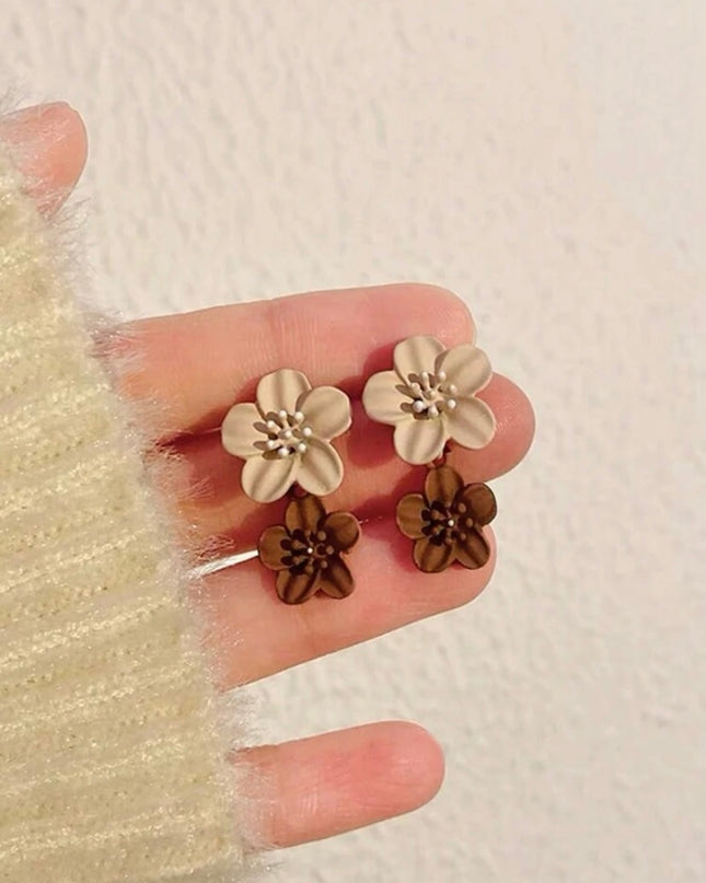 Pendientes Bohemios Vintage Cafés