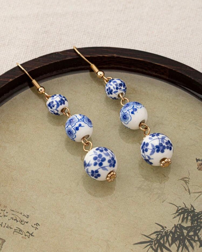 Aretes Cuencas de Porcelana