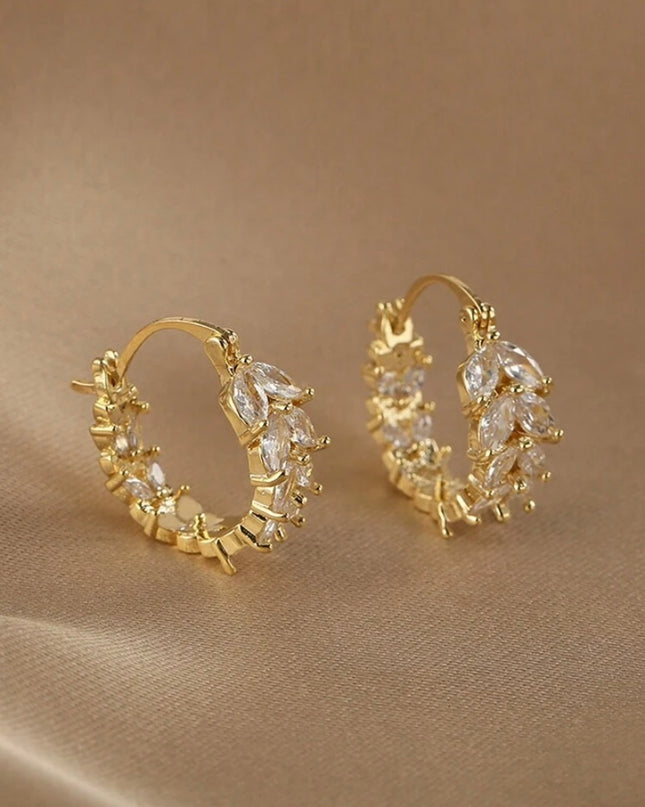 Pendientes Diseño Espiga De Trigo