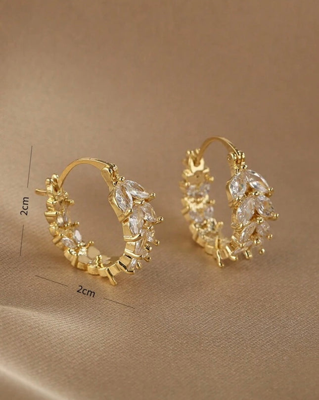 Pendientes Diseño Espiga De Trigo