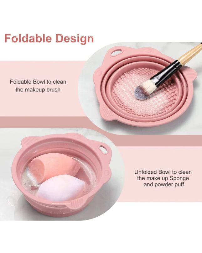 Pieza Lavado Brochas y Esponjas de Maquillaje