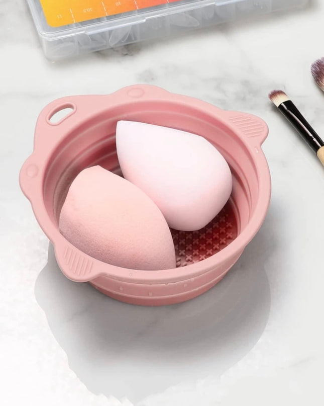 Pieza Lavado Brochas y Esponjas de Maquillaje