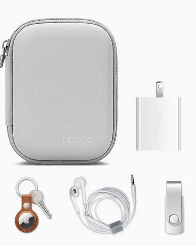 Estuche Gris para Almacenamiento