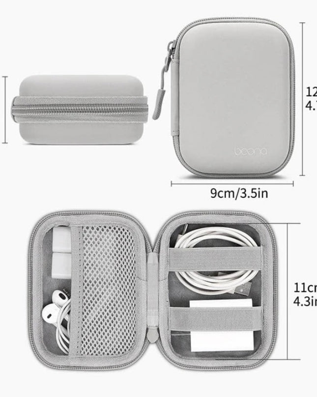 Estuche Gris para Almacenamiento