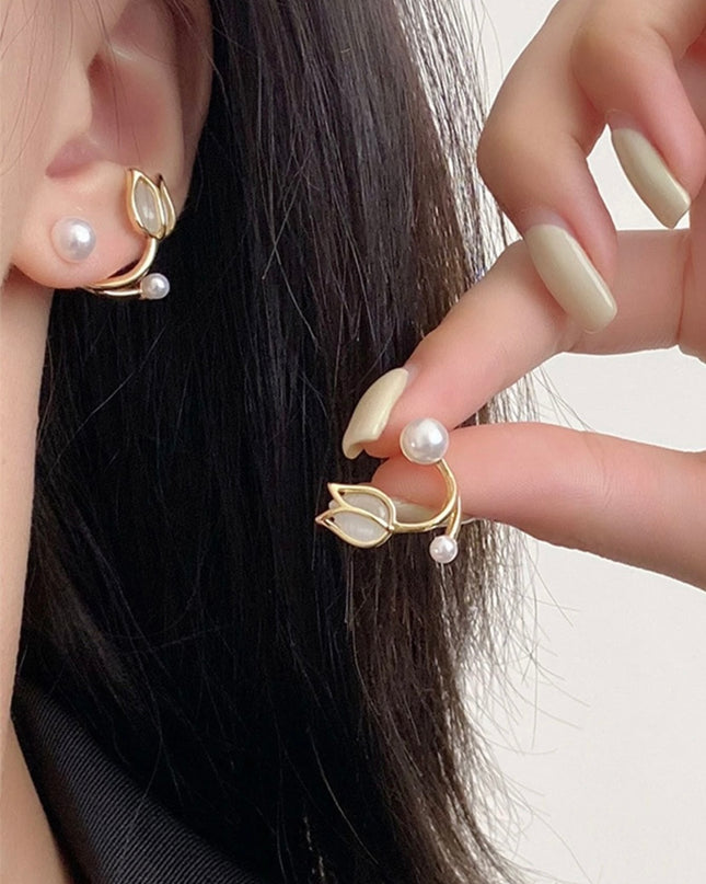 Tulipanes con Perlas
