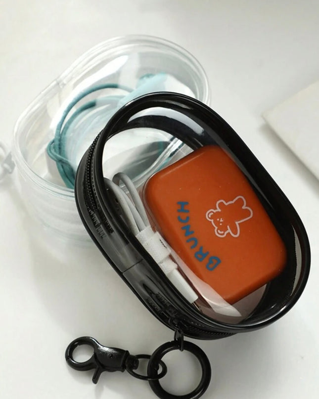 Estuche Transparente para Cables