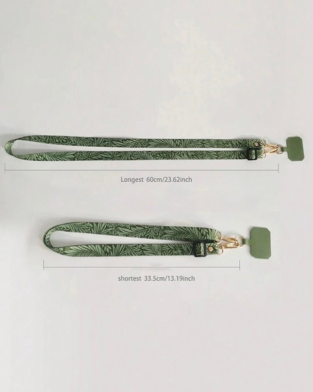 Correa Verde Diseño de Hojas