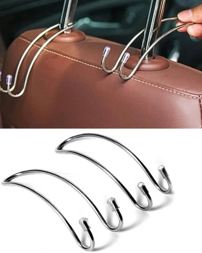 Par de Ganchos para Bolsas Asiento del Carro