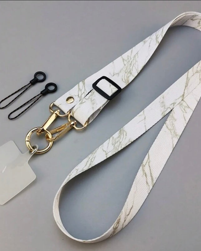 Correa Ajustable Diseño Mármol