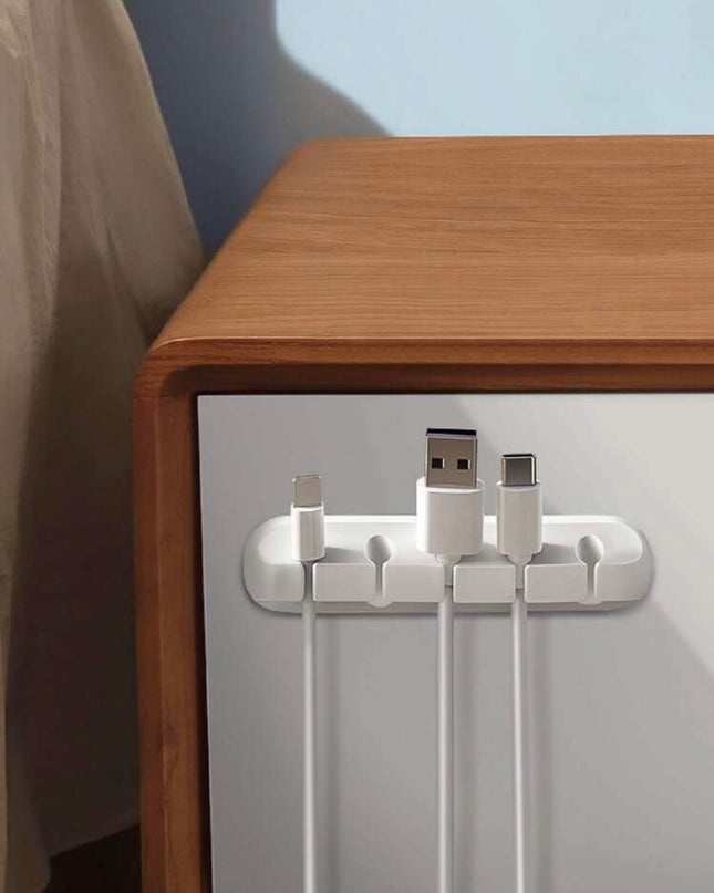 Organizador Largo para Cables de Mesa