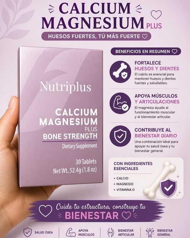 Nutriplus Calcio Magnesio Plus