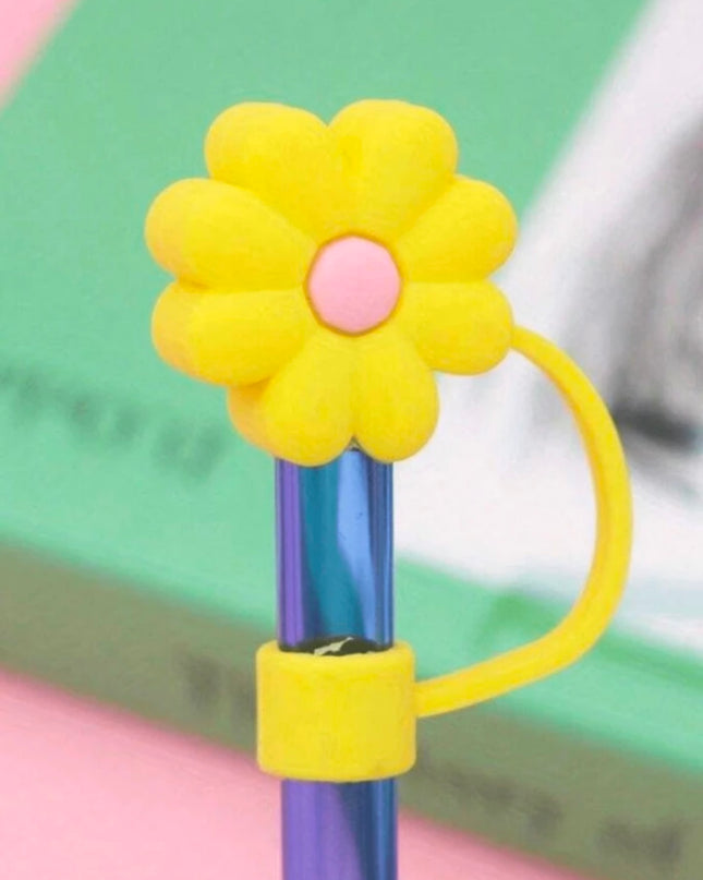 Tapa Pajillas Flor de Colores