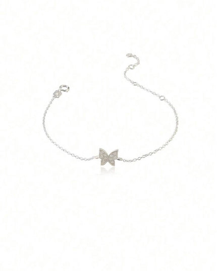 Pulsera Mariposa Elegante Plata 925