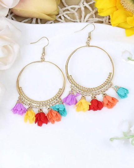 Aretes Estilo Bohemio Colores