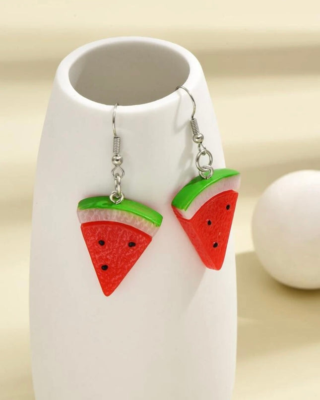 Aretes Diseño de Sandía