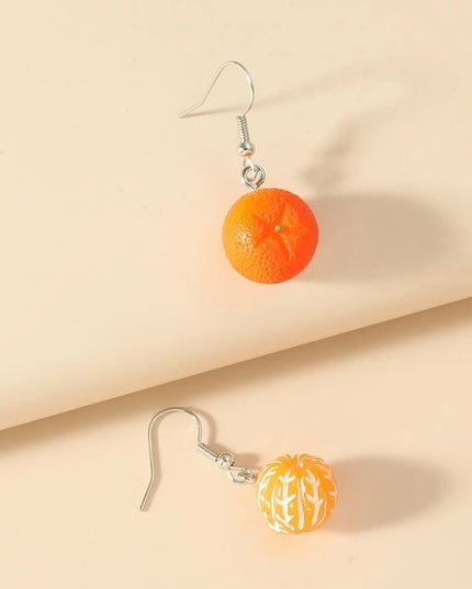Aretes Colgantes de Mandarinas