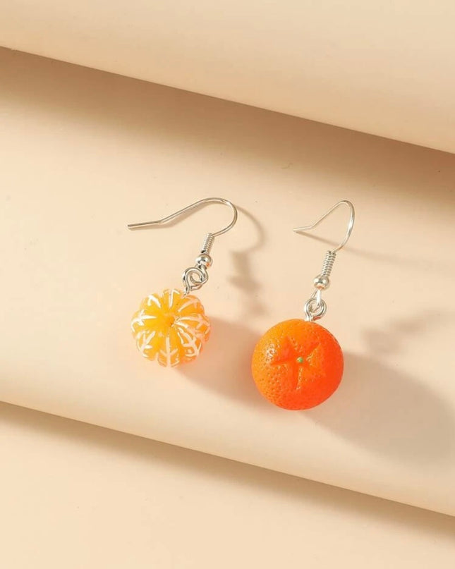 Aretes Colgantes de Mandarinas