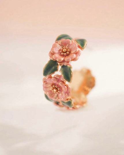 Pendientes Mini Flores Esmaltadas