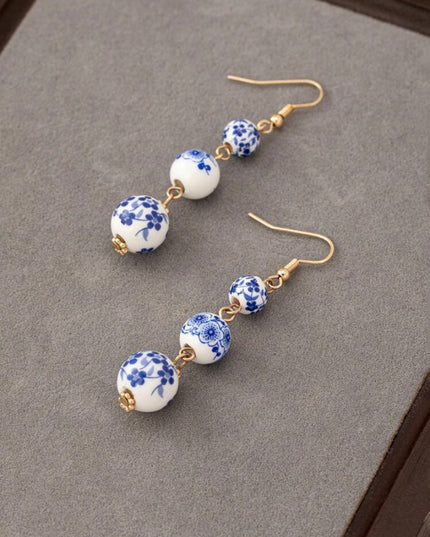 Aretes Cuencas de Porcelana