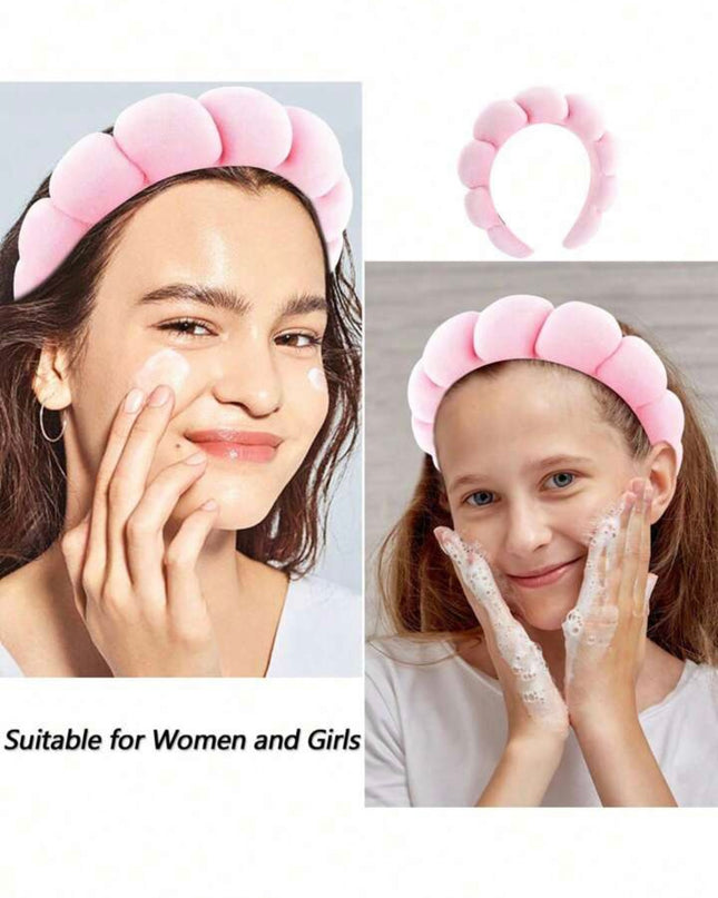 Juego de 3 piezas Diadema y muñequeras Moradas