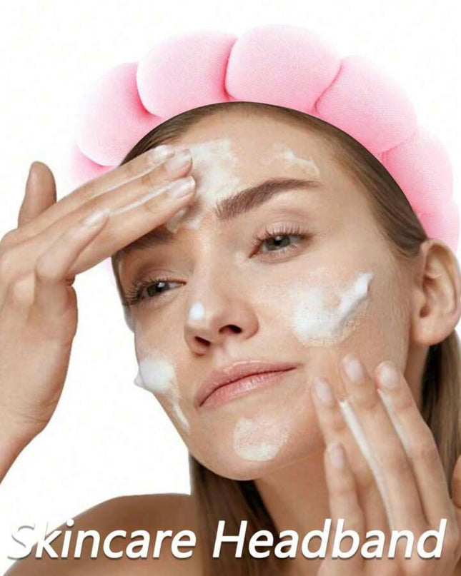 Juego de 3 piezas Diadema y muñequeras Moradas