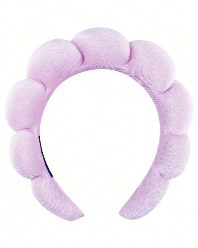 Juego de 3 piezas Diadema y muñequeras Moradas