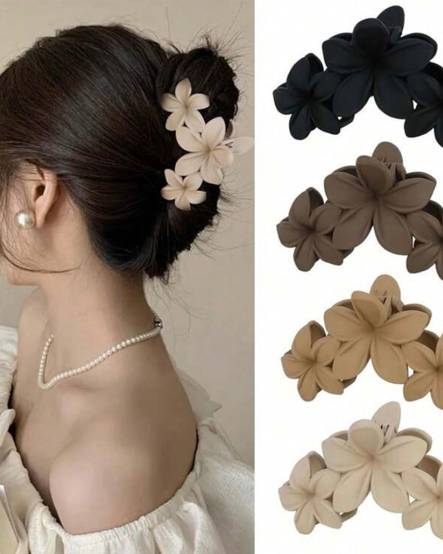 Set de 4 Ganchos Diseño Flores