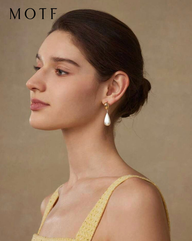 Pendientes Premium Colgantes de Gota de Agua