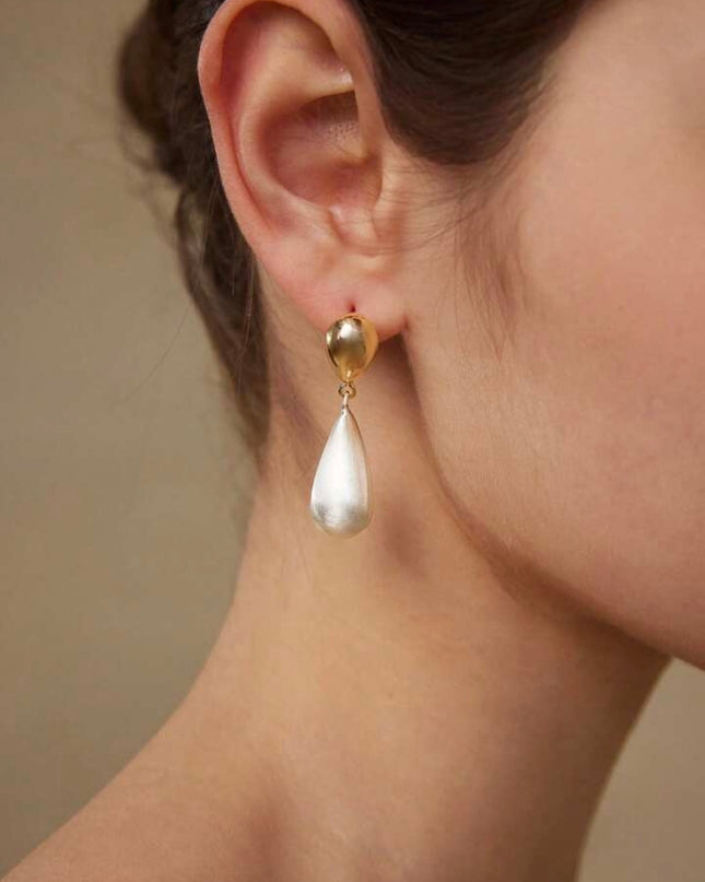 Pendientes Premium Colgantes de Gota de Agua