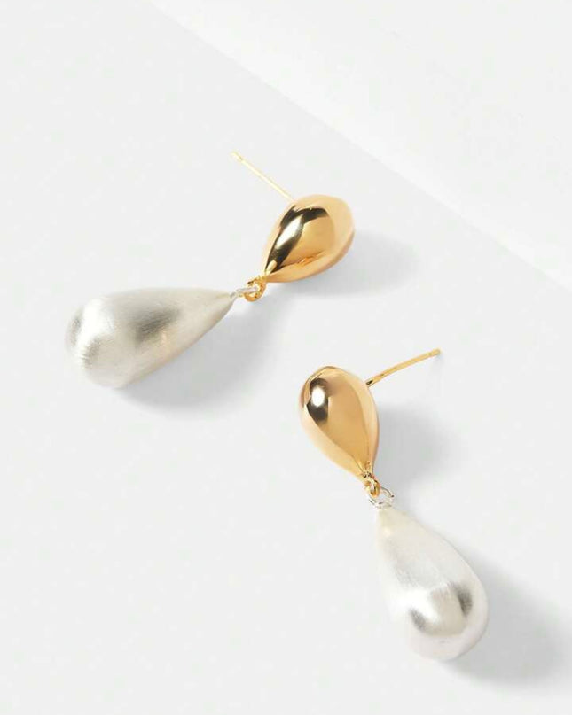 Pendientes Premium Colgantes de Gota de Agua