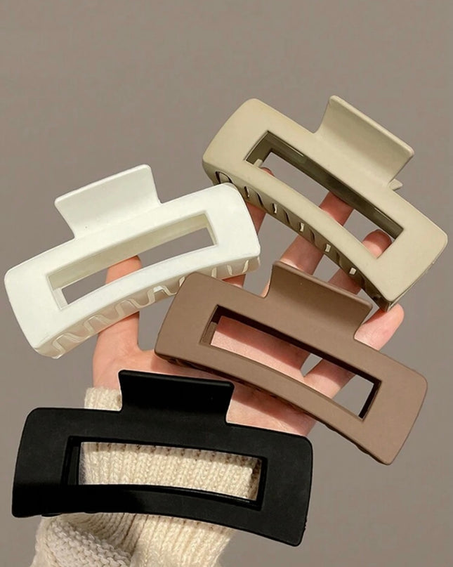 4 Ganchos Grandes y Rectangulares