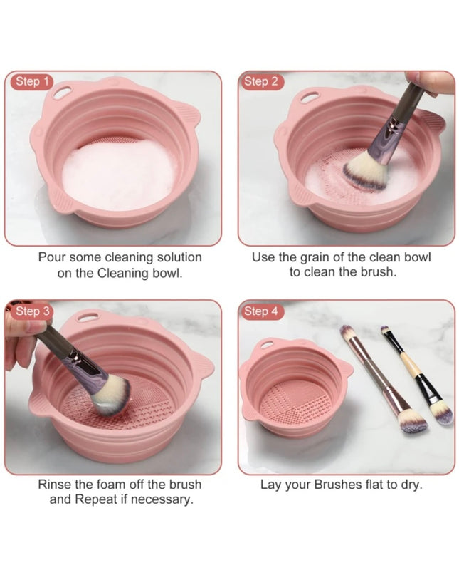 Pieza Lavado Brochas y Esponjas de Maquillaje