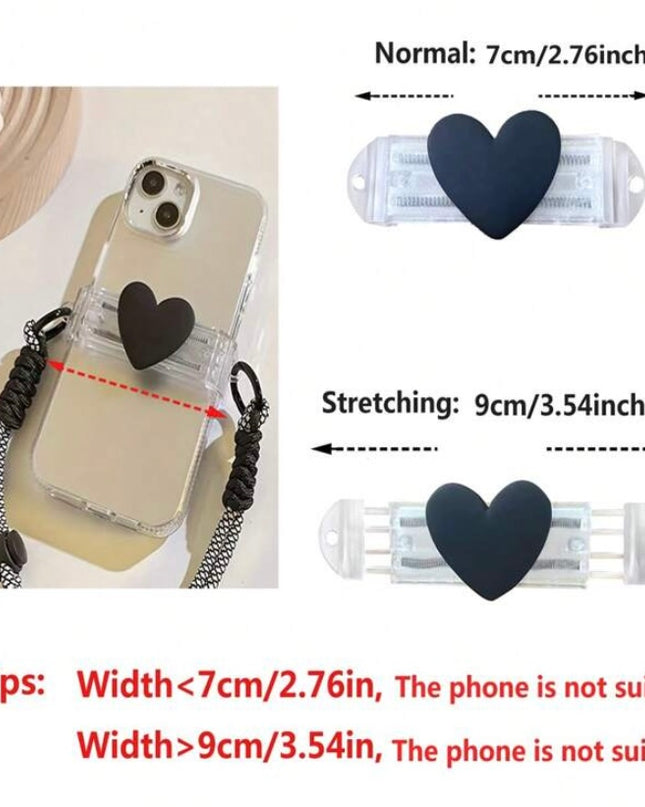 Abrazadera de Corazón para Teléfono