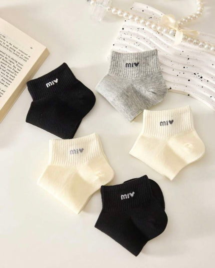 5 Pares Calcetas Cortas