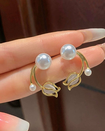 Tulipanes con Perlas