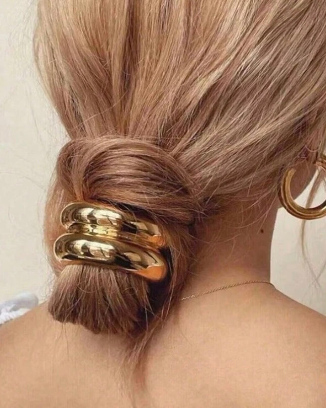 3 Colas Elegantes Dorado