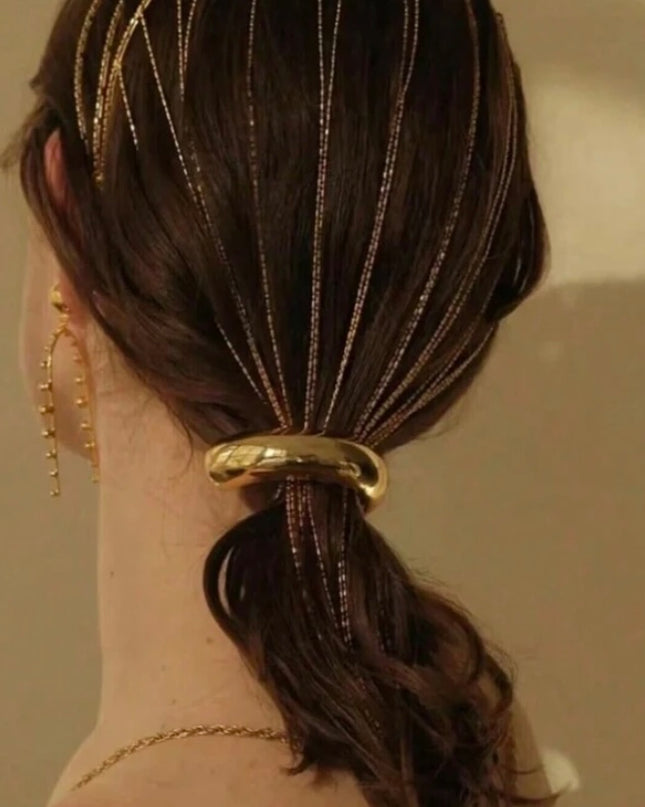 3 Colas Elegantes Dorado