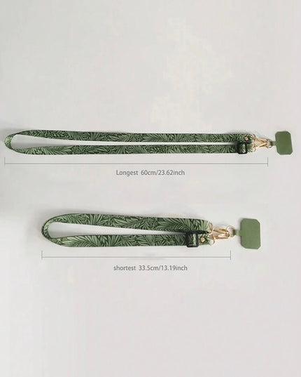 Correa Verde Diseño de Hojas