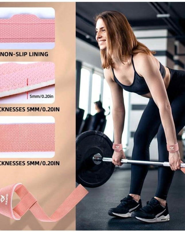 Straps Rosadas Entrenamiento